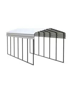Arrow Carport, 10 ft. x 29 ft. x 9 ft. Eggshell