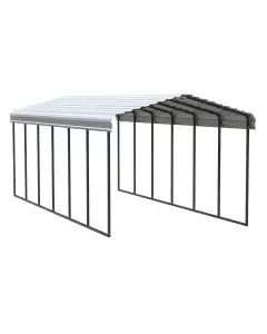 Arrow Carport, 12 ft. x 29 ft. x 9 ft. Eggshell