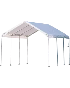 Abri MaxAP à 8 montants - 10 x 20 pi blanc