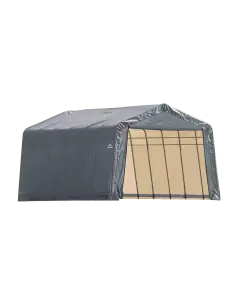 ShelterCoat 12 x 24 x 8 ft. Garage Peak Gray STD