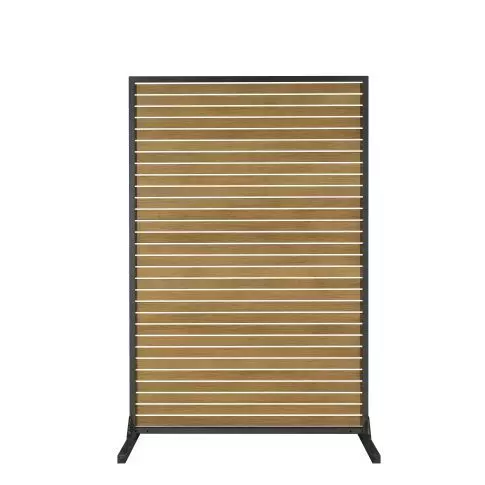 Sojag Privadesa Rustproof Aluminum Privacy Screen, 4 ft. x 6 ft., Outdoo… — produit isolé sur fond blanc
