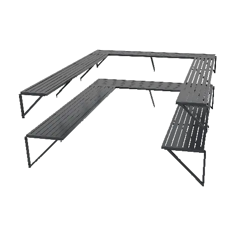 Kit d'étagères pour serre Sojag 7x8 pi