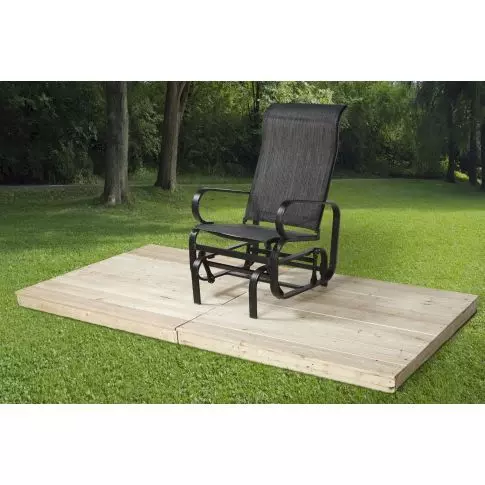 Sojag Bahia Aluminum Glider - Dark Brown