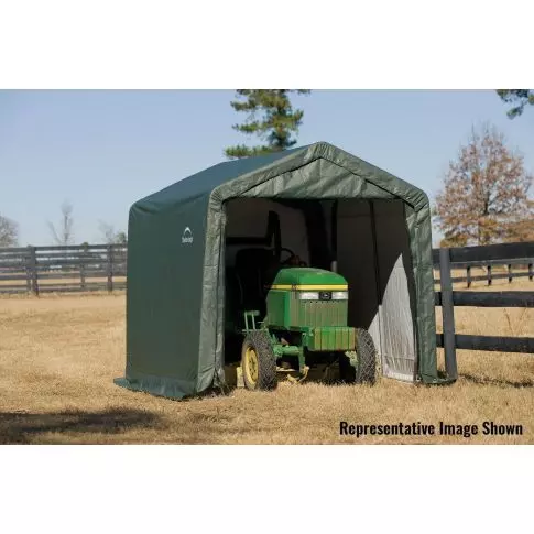 ShelterCoat 10 x 12 ft. Garage Peak Green STD — 产品备用图