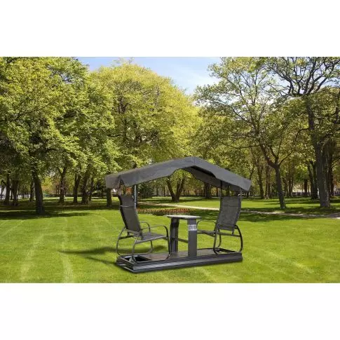 Sojag Eco 2-Seater Garden Swing - Dark Grey — 主产品图