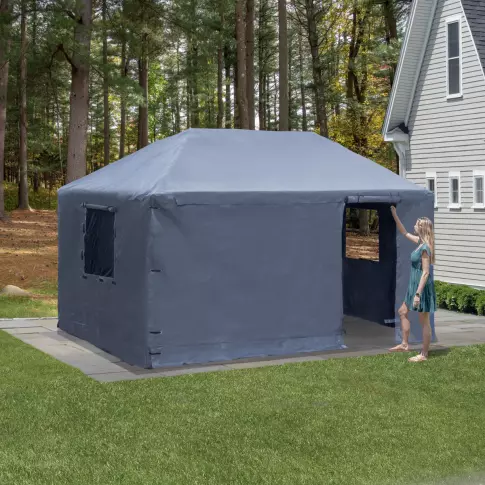 Toile d’hiver universelle grise Sojag Plus pour gazebos, 10 x 12 pi, accessoires pour gazebo