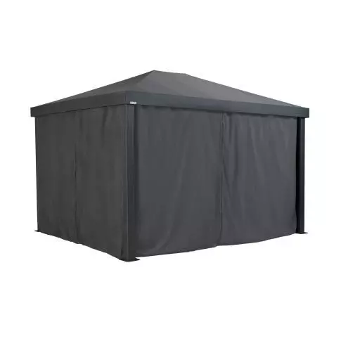 Sojag, rideaux noirs pour abri soleil Monteserra, 10 x 12 pi, polyester