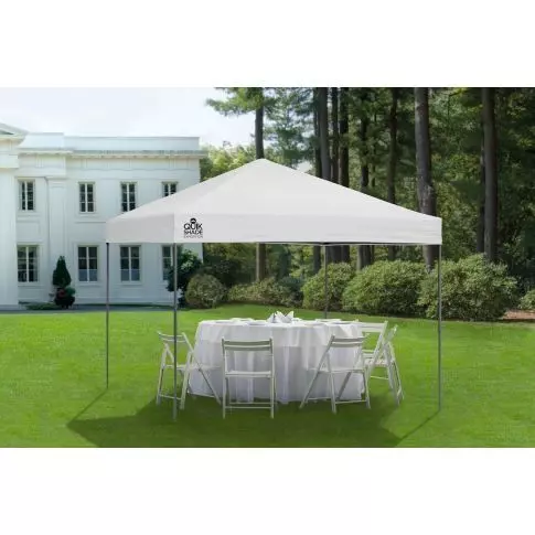 Quik Shade Expedition EX100 10 x 10 pi abri à pattes droites - blanc