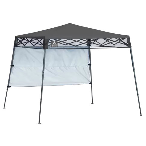 Quik Shade Go Hybrid 7 x 7 pi Abri à Pattes Inclinées, Charbon
