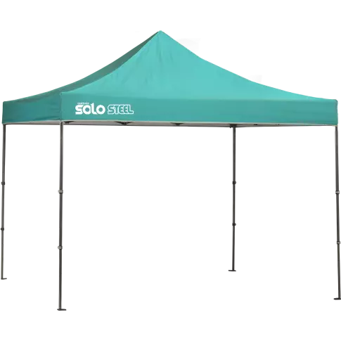 Quik Shade Solo Steel 100 10 x 10 pi abri à pattes droites - turquoise