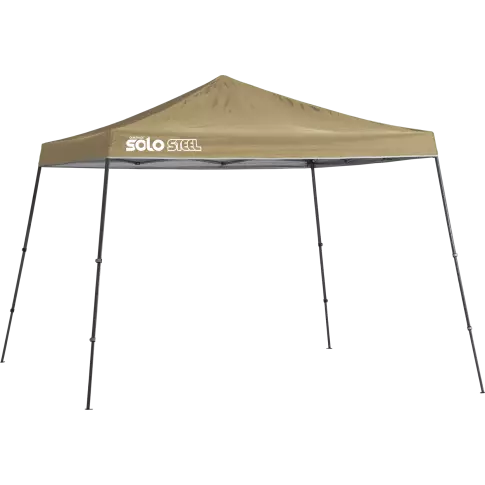 Quik Shade Solo Steel 90 11 x 11 ft. Slant Leg Canopy - Khaki