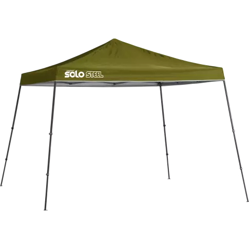 Quik Shade Solo Steel 90 11 x 11 ft. Slant Leg Canopy - Olive