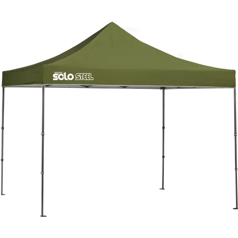 Quik Shade Solo Steel 100 10 x 10 pi abri à pattes droites - olive