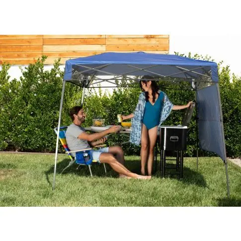 Go Hybrid 6 x 6 ft. Slant Leg Canopy, Regatta Blue