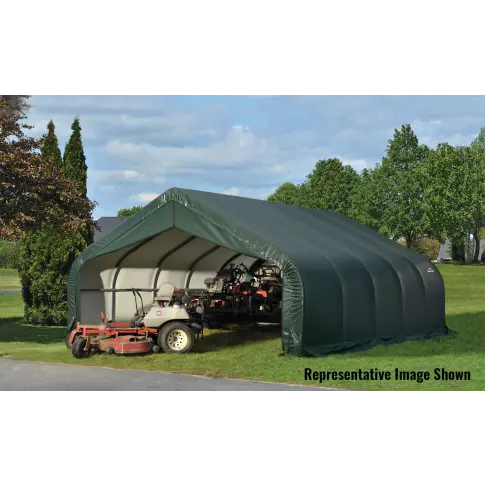 ShelterCoat 18 x 20 x 11 ft. Garage Peak Green STD — vue supplémentaire du produit 3
