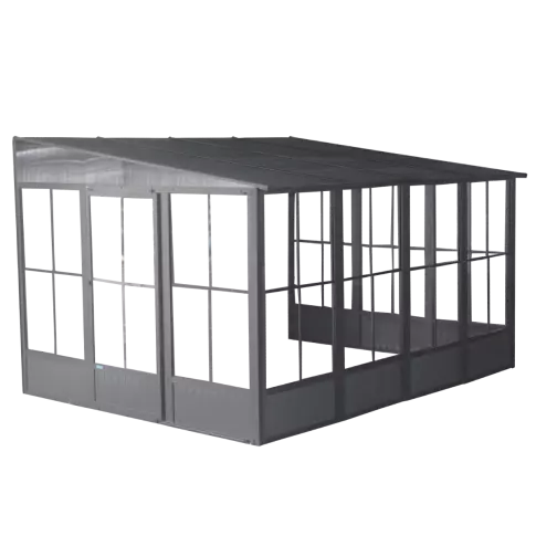 Sojag Korado 10 ft. x 16 ft. Wall Solarium — 白底产品图
