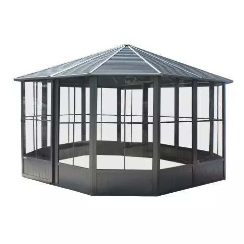 Sojag Korado 12 ft. x 12 ft. Solarium — produit isolé sur fond blanc