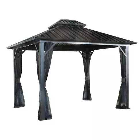 Sojag Genova II, 12 ft. x 12 ft. Gazebo — isolated product on white background