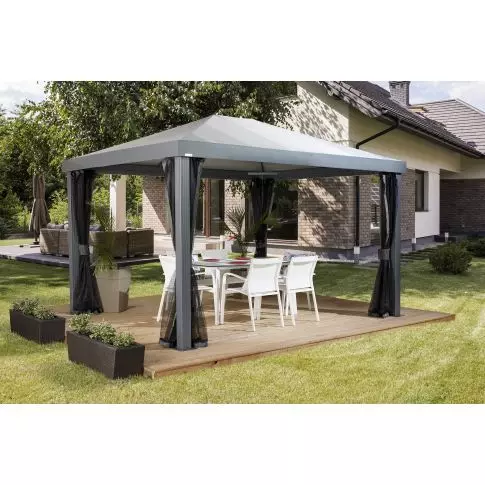 Sojag Monteserra 10 ft. x 12 ft. Gazebo Grey — additional product view 5