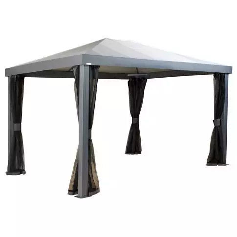Sojag Monteserra 10 ft. x 12 ft. Gazebo Grey — isolated product on white background