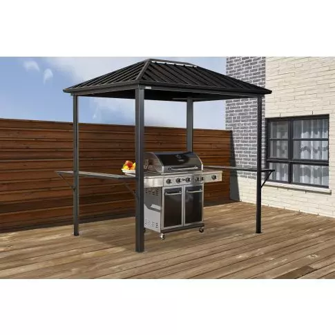 Sojag Dakota, 6 ft. x 8 ft. BBQ Gazebo - Dark Brown — additional product view 7