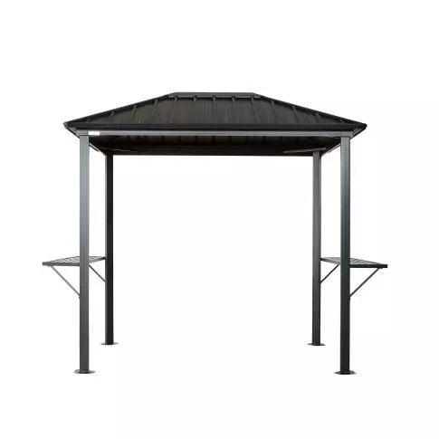 Sojag Dakota, 6 ft. x 8 ft. BBQ Gazebo - Dark Brown — isolated product on white background