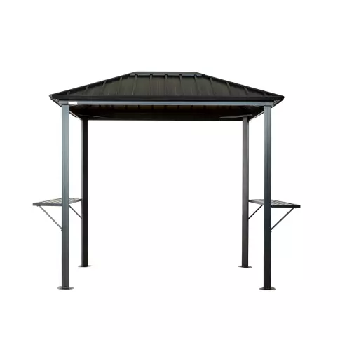 Sojag Dakota, 6 ft. x 8 ft. BBQ Gazebo - Black