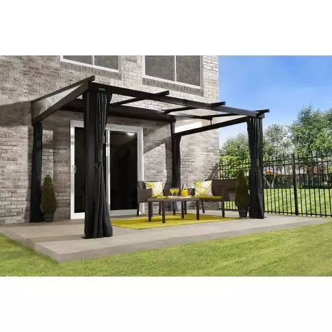 Sojag Budavar, 10 ft. x 12 ft. Wall Gazebo — alternate product view