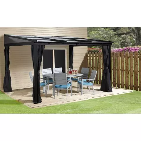Sojag Sutton 10 ft. x 12 ft. Wall Gazebo