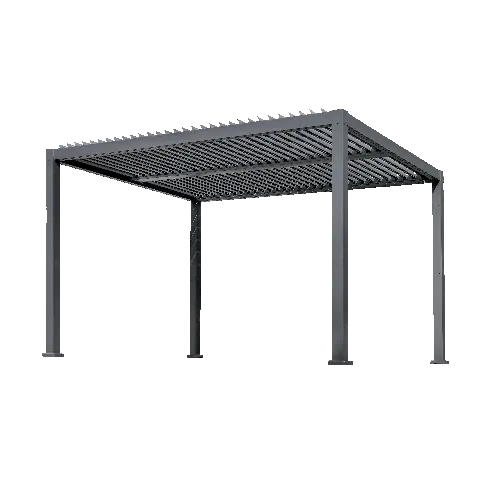 Sojag Hilo 灰色百叶 10 x 12英尺凉棚