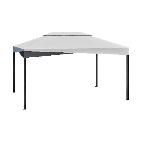 Sojag 10 x 14 x 8.9 ft Grey Malta Gazebo