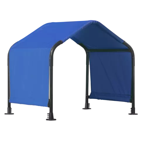 ShelterLogic 2.5 ft. x 2 ft. x 2.5 ft. Blue Dog Shade Canopy Pet Shelter