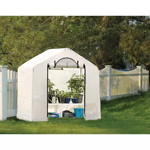 ShelterLogic GrowIT Backyard Greenhouse 6 x 4 x 6 ft 6 in. Translucent