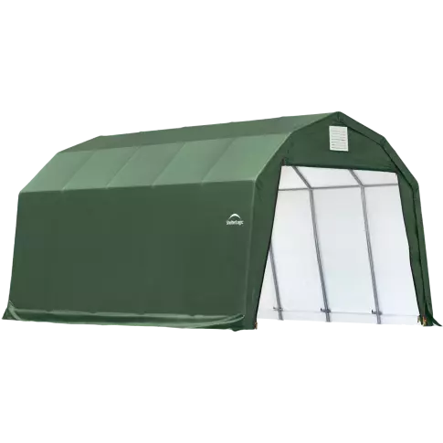 ShelterLogic ShelterCoat 12 x 24 x 9英尺 车库谷仓式 绿色 STD