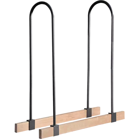 Firewood Rack Adjustable Bracket Kit — 白底产品图