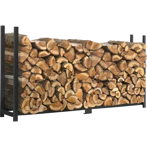Ultra Duty Firewood Rack 8 ft — produit isolé sur fond blanc