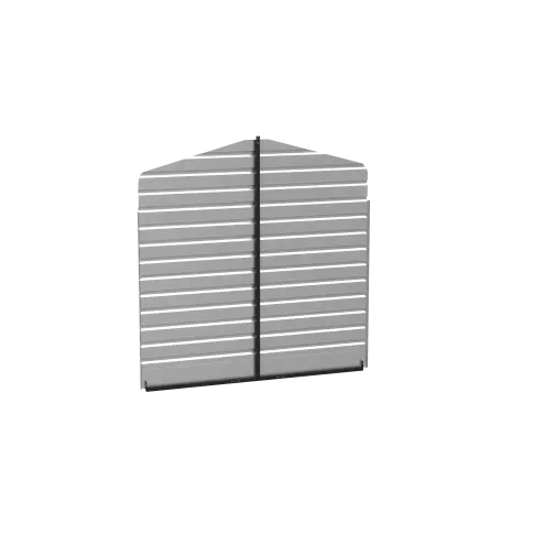 Trousse Paroi Arrière Abri Auto 12X7 Arrow Coq