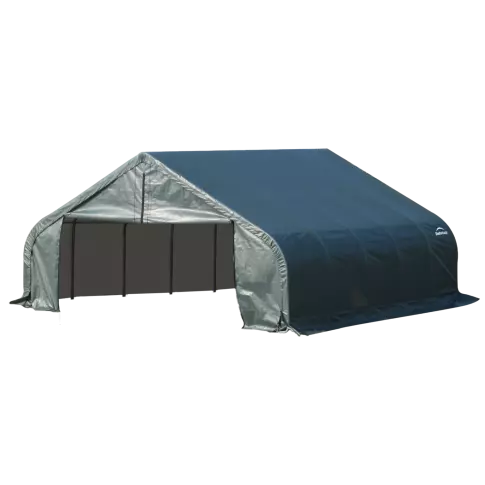 ShelterCoat 18 x 20 x 9 ft. Garage Peak Green STD — image principale du produit