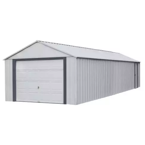 Garage Arrow Murryhill 12 x 31 pi, bâtiment de stockage en acier, remise de rangement préfabriquée