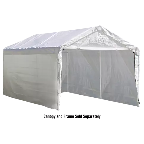 ShelterLogic Canopy Enclosure Kit for the MaxAP 10 ft. x 20 ft. (Frame and Canopy Sold Separately)