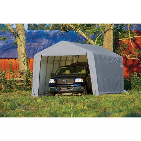 ShelterCoat 12 x 24 x 8 ft. Garage Peak Gray STD — additional product view 3