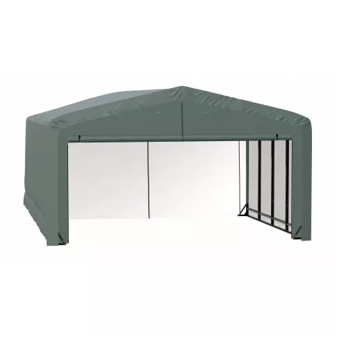 ShelterTube Wind and Snow-Load Rated Garage, 20x32x12 Green — alternate product view