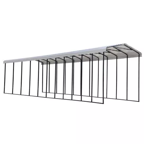 Abri d’auto Arrow, 14x51x14 pi, coquille d’œuf