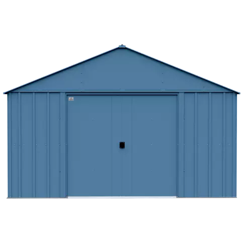 Abri de jardin en métal Arrow Classic, 12 x 17, bleu gris