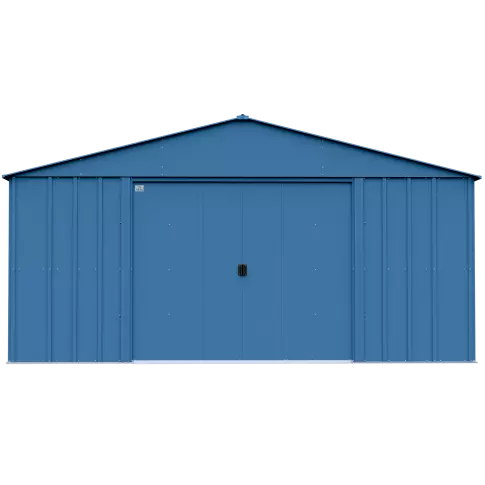 Cabanon en métal Arrow Classic, 14 x 17, bleu gris