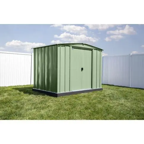 Arrow Classic Steel Storage Shed, 8x6, Vert sauge
