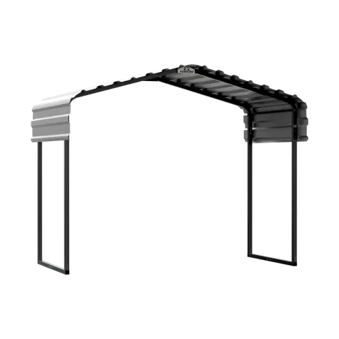 Arrow Auvent métallique 10 x 6 x 7 ft. Coquille d'œuf