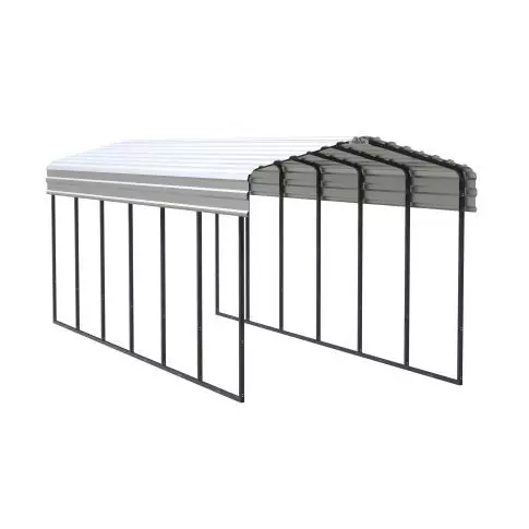 Arrow Carport, 10 ft. x 29 ft. x 9 ft. Eggshell
