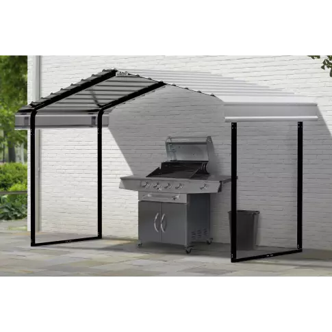 Arrow Auvent métallique 12 x 6 x 7 ft. Coquille d'œuf
