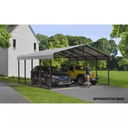 Abri d'auto Arrow, 20 x 24 x 9 pi coquille d'œuf
